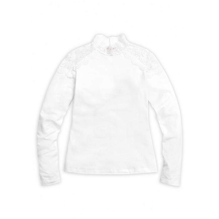 Джемпер для девочки, рост 116 см, цвет белый