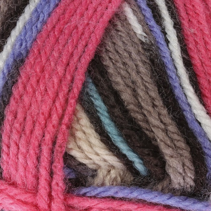 Пряжа "Vizon Anatolia" 100% акрил 210м/100г (80734 принт)