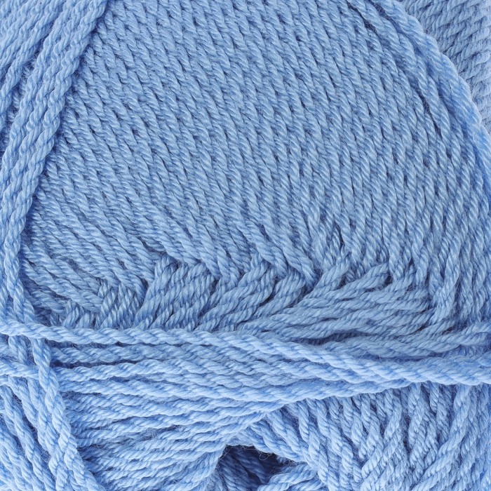 Пряжа "Pirlanta Wayuu" 100% микроакрил 350м/100гр (6976 ярко-голубой)