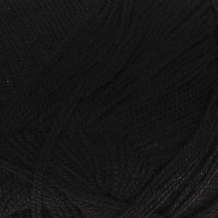 Пряжа "Bonbon Kristal" 100% акрил 475м/100гр (98206 чёрный))