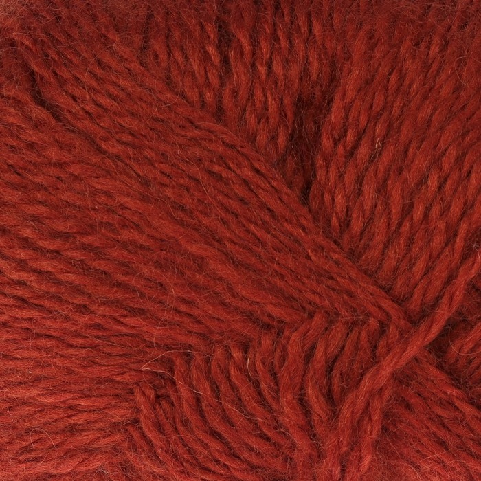 Пряжа "Воздушная" 25%меринос. шерсть, 25%шерсть, 50%акрил 370м/100гр (051 терракот)