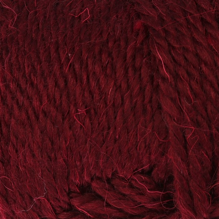 Пряжа "Дворянская" 40% шерсть, 60% акрил 160м/100гр (047 бордо)