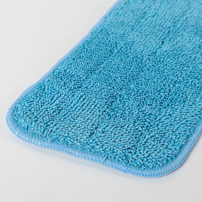 Насадка для швабры с распылителем, микрофибра 44х15 см