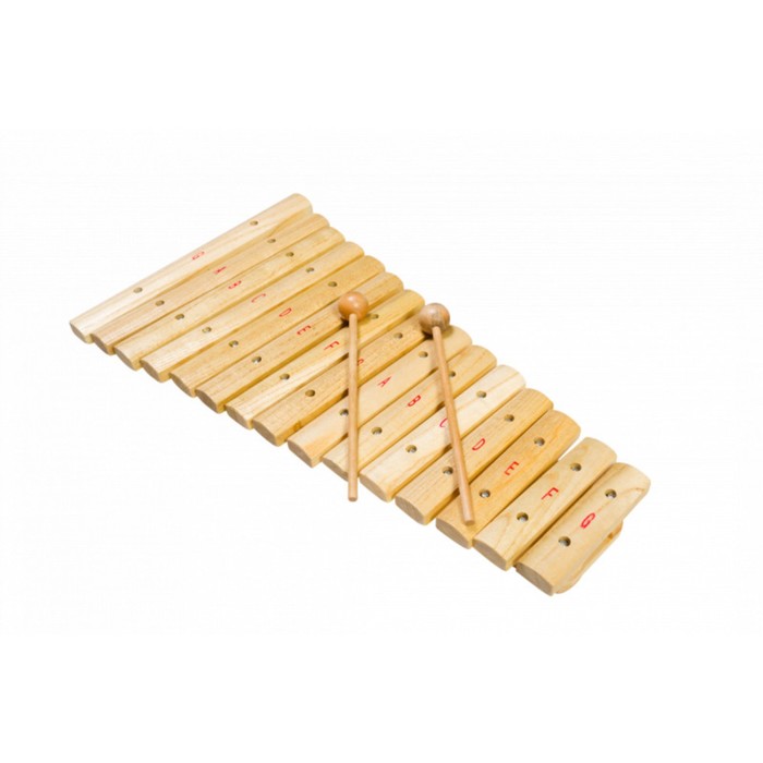 Ксилофон FLIGHT FX-15N В комплекте: (15 нот)- 1шт.,палочки-2шт. Состав: дерево, металл