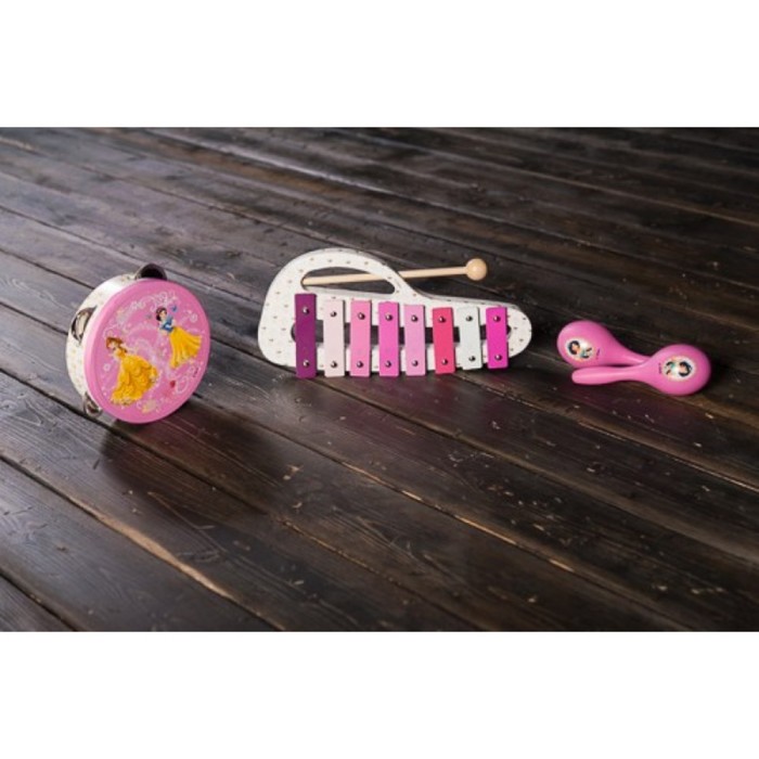 Металлофон FLIGHT DISNEY FDSN-5PR "Принцессы", 8 нот, 1 палочка, инструкция