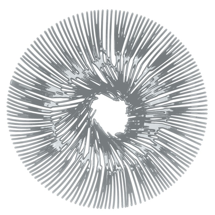 Блюдо для фруктов ANEMONE, серое