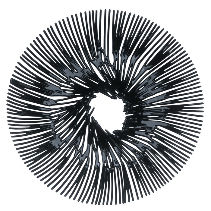 Блюдо для фруктов ANEMONE, чёрное