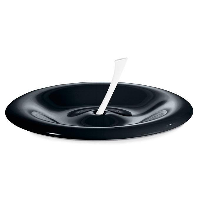 Блюдо для фруктов, BIG APPLE, чёрно-белое