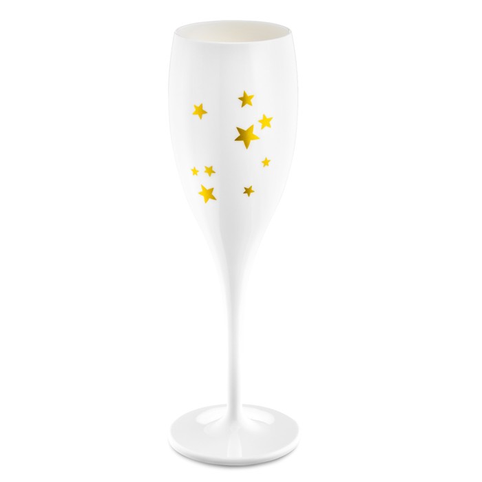 Бокал для шампанского STARS, белый