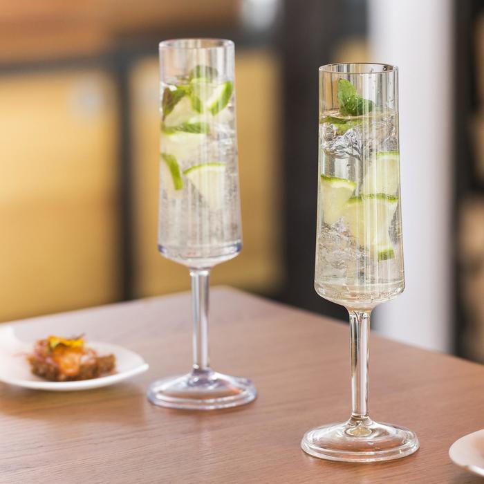 фото Бокал для шампанского superglas cheers no. 5, 100 мл, серый koziol