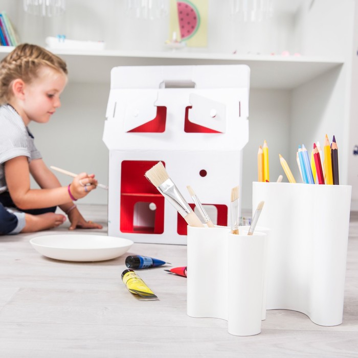 Ваза CLARA L, чёрная