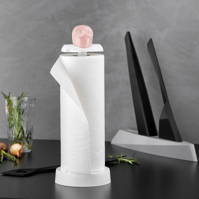 Держатель для бумажных полотенец ELLI, белый