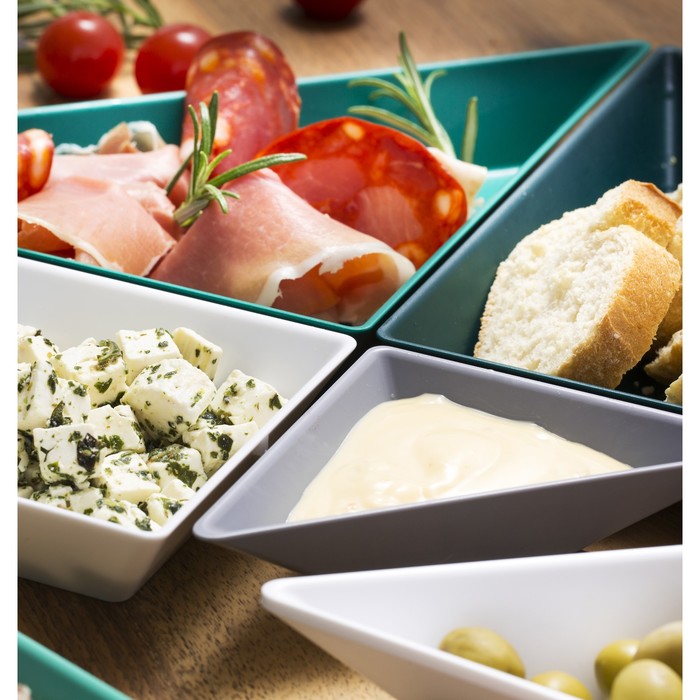 Набор ёмкостей TANGRAM 1, бело-зелёный