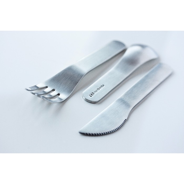 Набор из 3 столовых приборов в футляре MB Pocket, matcha