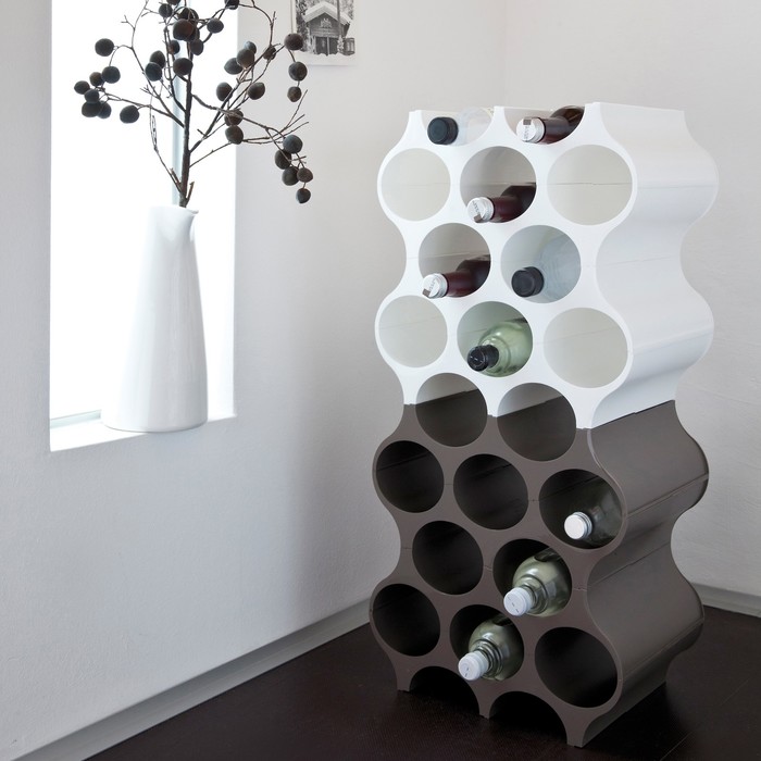 Подставка для бутылок SET-UP, зелёная