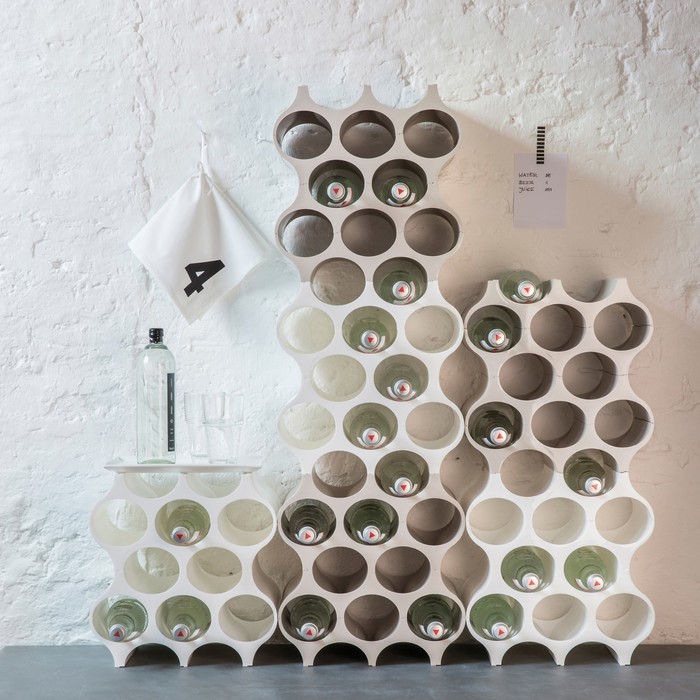 Подставка для бутылок SET-UP, синяя