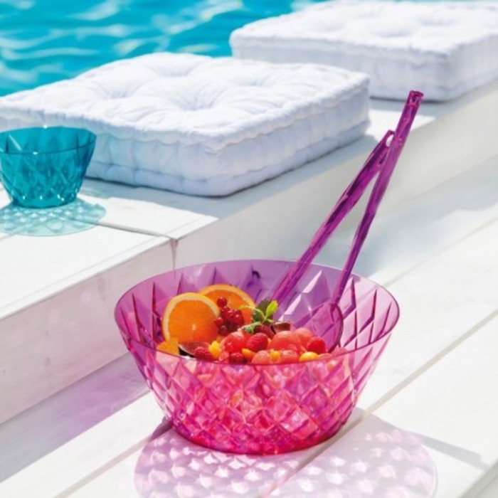 Приборы для салата CRYSTAL, прозрачные