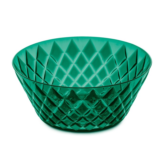 Салатник CRYSTAL L, зелёный