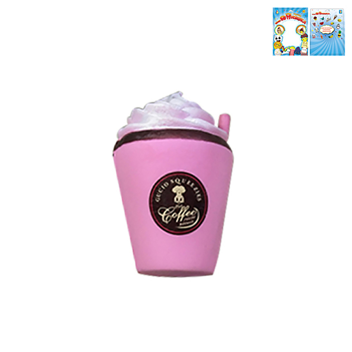 Игрушка-антистресс "Мммняшка. Молочный коктейль"