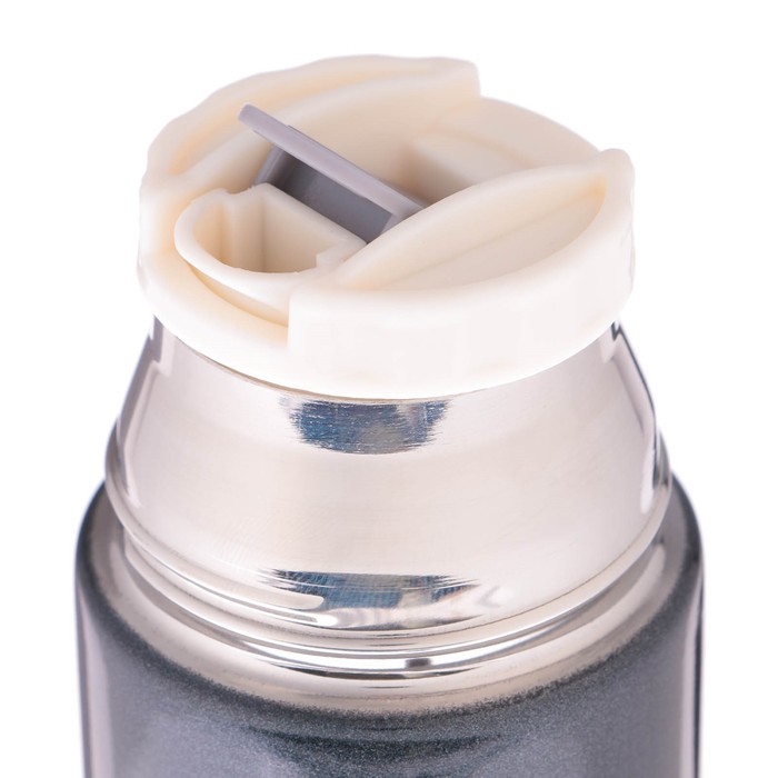 Термос 500 мл Enjoy this time, 304 нерж сталь, держит тепло 8 ч, микс, 7х26 см