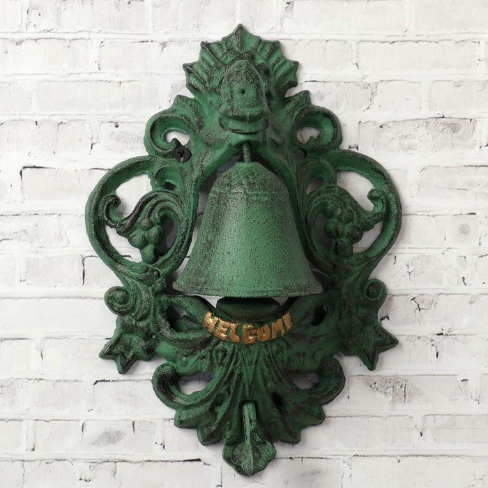 Колокол сувенирный металл "Дамаск" 23,5х15,5х8 см