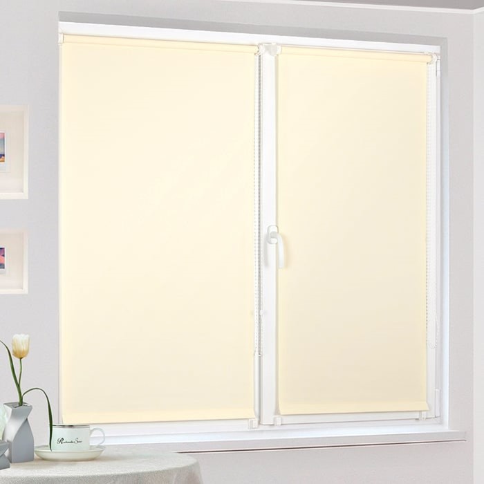 Рулонная штора "Сантайм Уни Шампань", ш. 73 см, в. 170