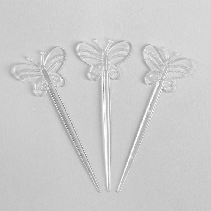 Палочки для коктейля "Бабочка", набор 24 шт