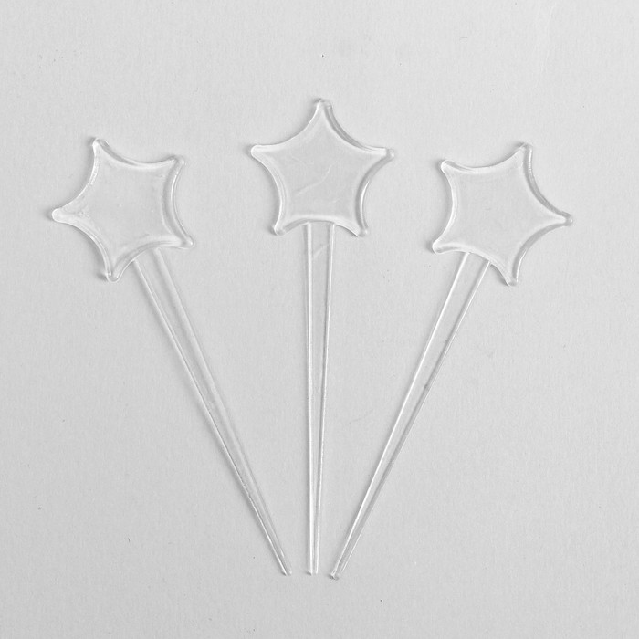 Палочки для коктейля "Звезда", набор 24 шт