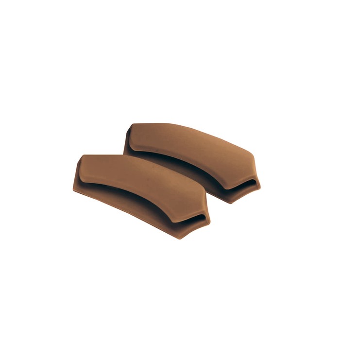 Кастрюля Bordo, литая, со стеклянной крышкой, 20 см + силиконовые прихватки