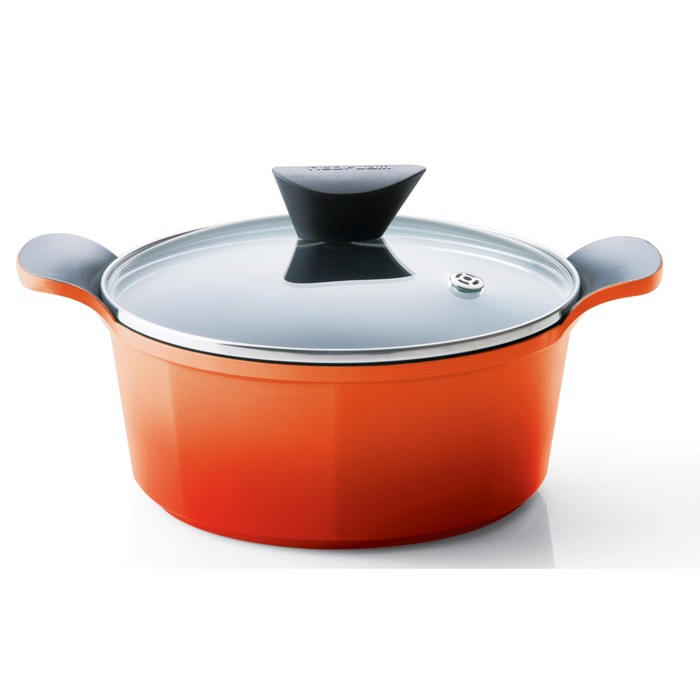 Кастрюля ORCA-C28 Orange, 28см