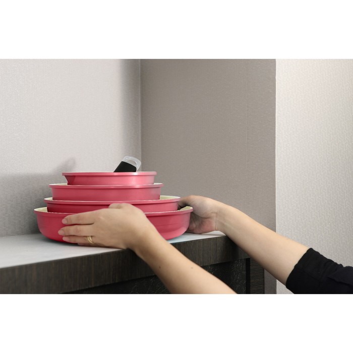 Набор посуды SS-005 Splendid, 5 предметов, литой алюминий