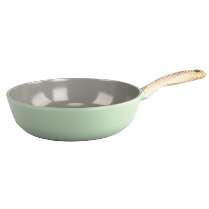 Набор посуды Greenwood-N20, литой алюминий, 4 предмета + силиконовые прихватки