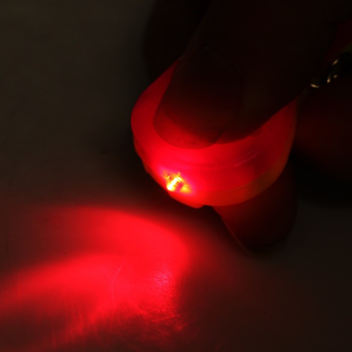 Фонарик свет на кольце "Электрогитара" МИКС 5,5х2,3х1,1 см