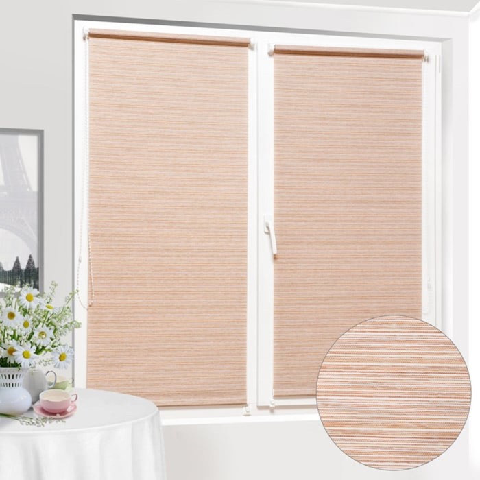 Рулонная штора "Сантайм Марракеш Клен", ш. 81 см, в. 170