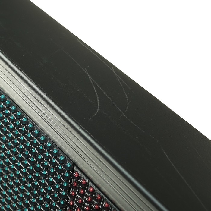 Бегущая строка уличная 2х0,24 м,шаг светодиода P10,IP65,220V,USB,Пять цветов,Мульти Уценка