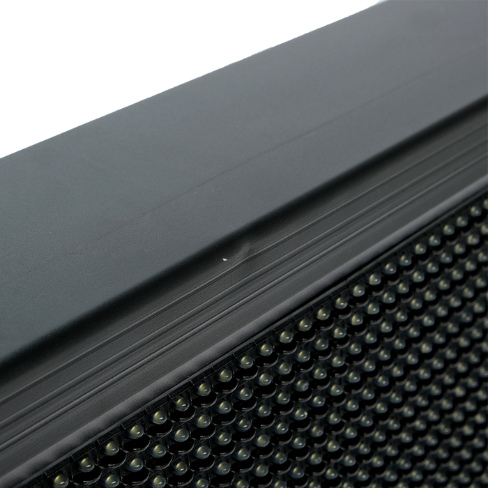 Бегущая строка уличная 2х0,4 м,шаг светодиода P10,IP65,220V,USB,Монохромный белый Уценка