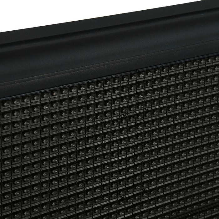 Бегущая строка уличная 2х0,4 м,шаг светодиода P10,IP65,220V,USB,Монохромный белый Уценка