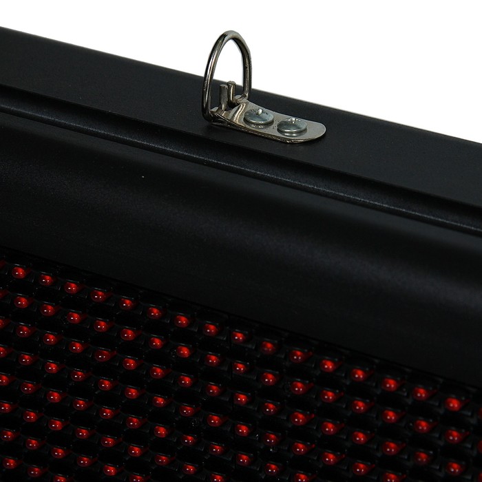 Бегущая строка уличная 2 х 0,24 м LED, 220V, USB, Монохромный красный Уценка