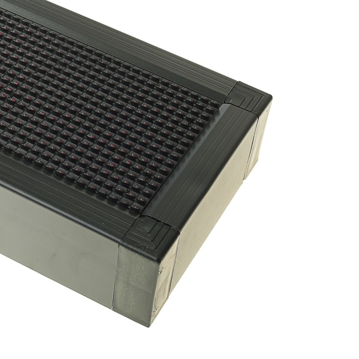 Бегущая строка уличная 2 х 0,24 м LED, 220V, USB, Монохромный красный Уценка