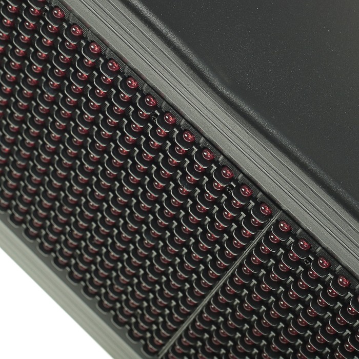 Бегущая строка уличная 2 х 0,24 м LED, 220V, USB, Монохромный красный Уценка