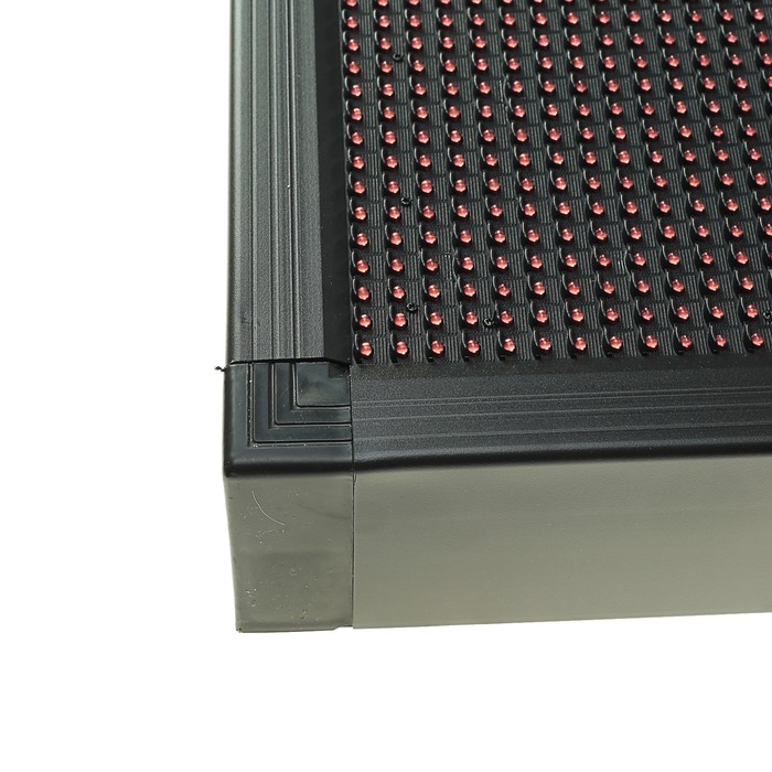 Бегущая строка уличная 2 х 0,4 м LED, 220V, USB, Монохромный красный Уценка