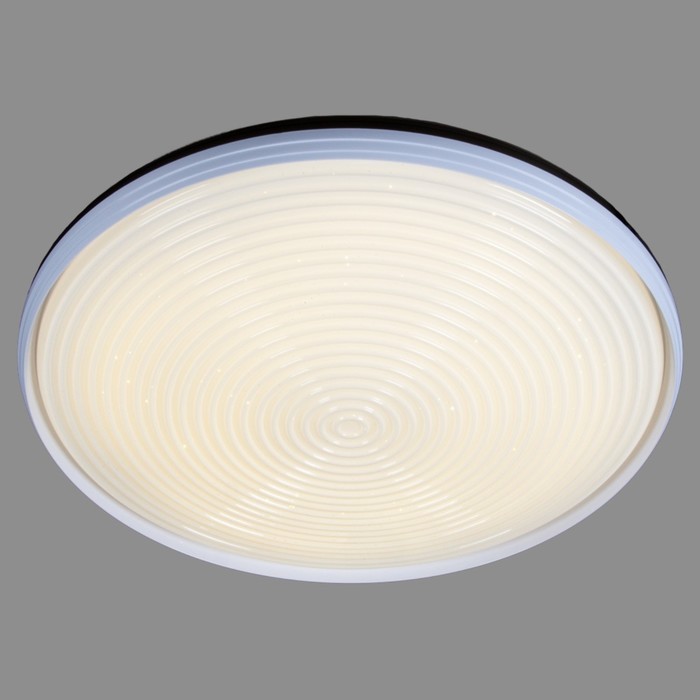 Светильник с ПДУ "Амега" LED 36Вт 2700-6500К коричневый 50х50х8см.