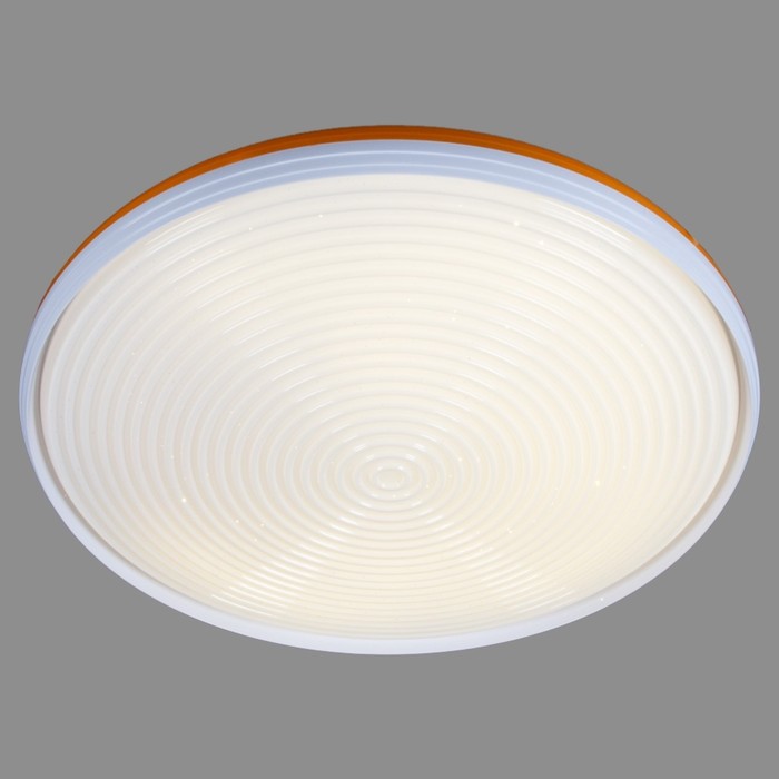 Светильник с ПДУ "Амега" LED 36Вт 2700-6500К оранжевый 50х50х8см.