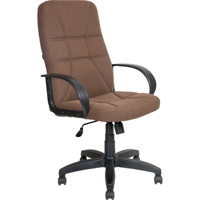 Кресло AV 114 PL, ткань, коричневое