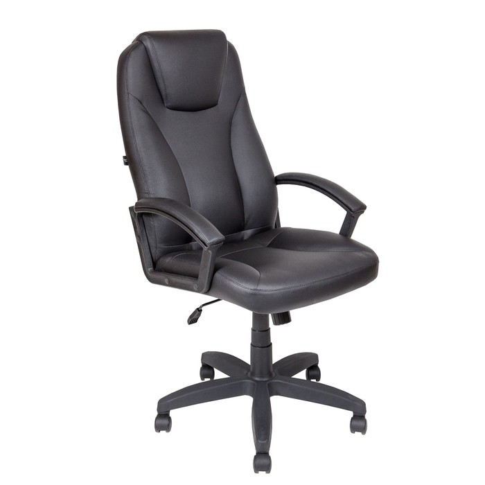 Кресло AV 115 PL, экокожа, чёрное