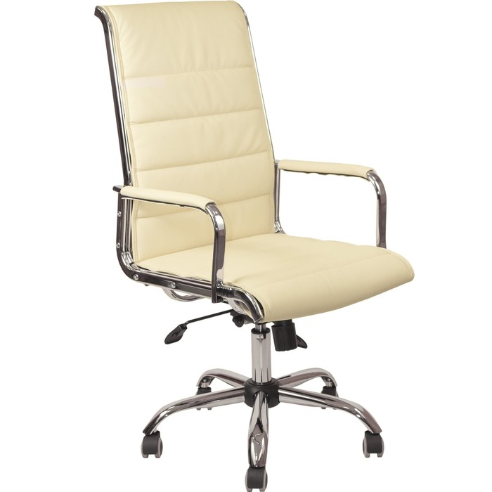 Кресло AV 137 CH, экокожа, слоновая кость