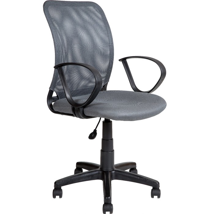 Кресло AV 219 PL, сетка, серое