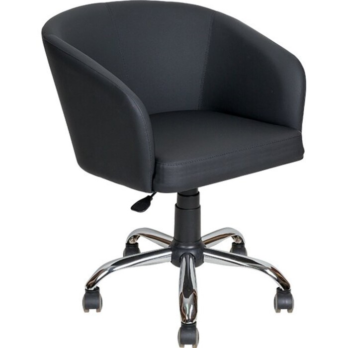 Кресло AV 223 CH, экокожа, чёрное