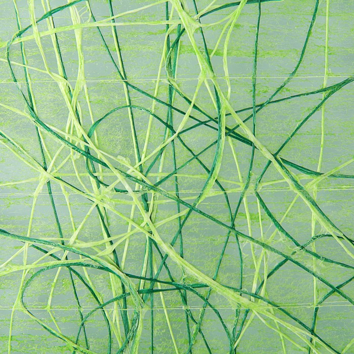 Сетка двухцветная «Флерон», с фетром, BOZA, светло-зелёный, 0,53 х 4,57 м