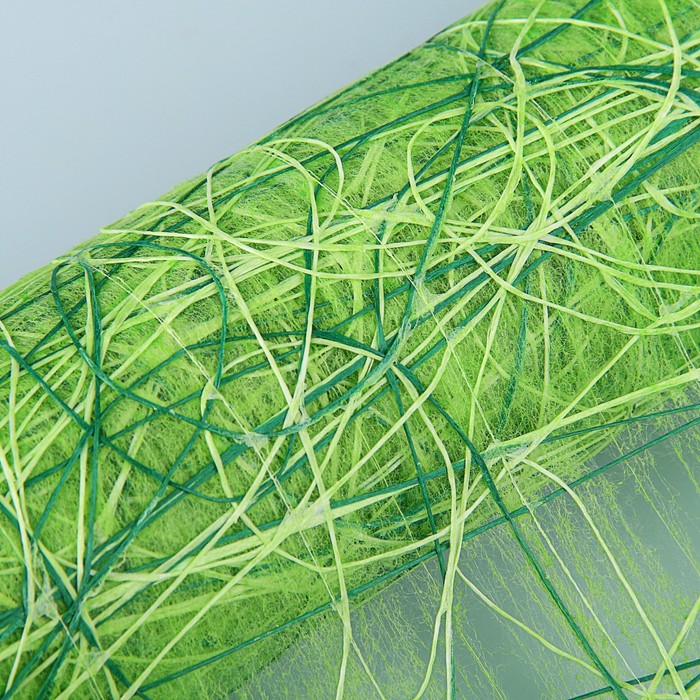 Сетка двухцветная «Флерон», с фетром, BOZA, светло-зелёный, 0,53 х 4,57 м